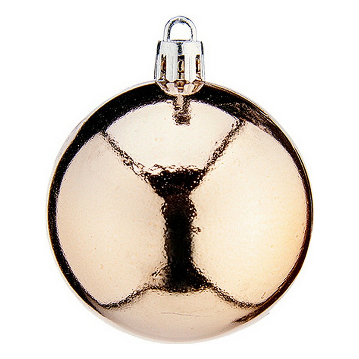 Krist+ Weihnachtskugeln 00477-6 Champagne PVC Ø 6 cm – Produktansicht 1