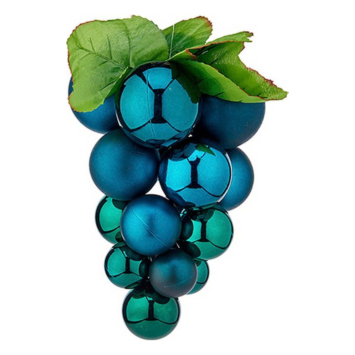 Christmas Bauble Krist+ 01862 Blau Kunststoff Grapes – Produktbild 1