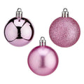 Krist+ Weihnachtskugel Rosa Kunststoff Ø 5 cm – Produktansicht 1