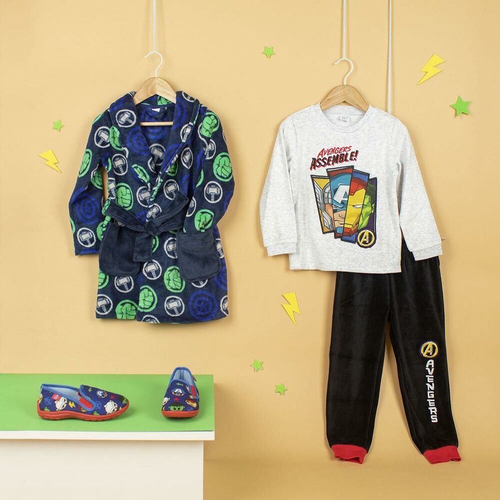 Children's Dressing Gown The Avengers Blue
