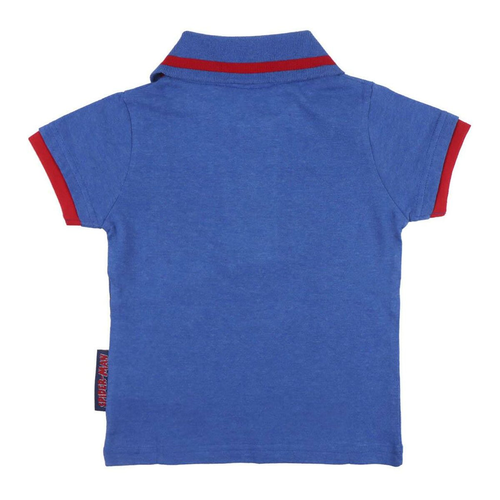 Spider-Man Kinder-Kurzarm-T-Shirt Blau – Produktansicht 3