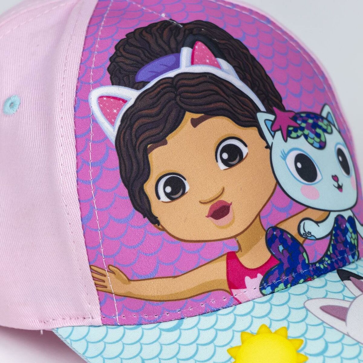Gabby's Dollhouse Child Cap Türkis – Produktansicht 4
