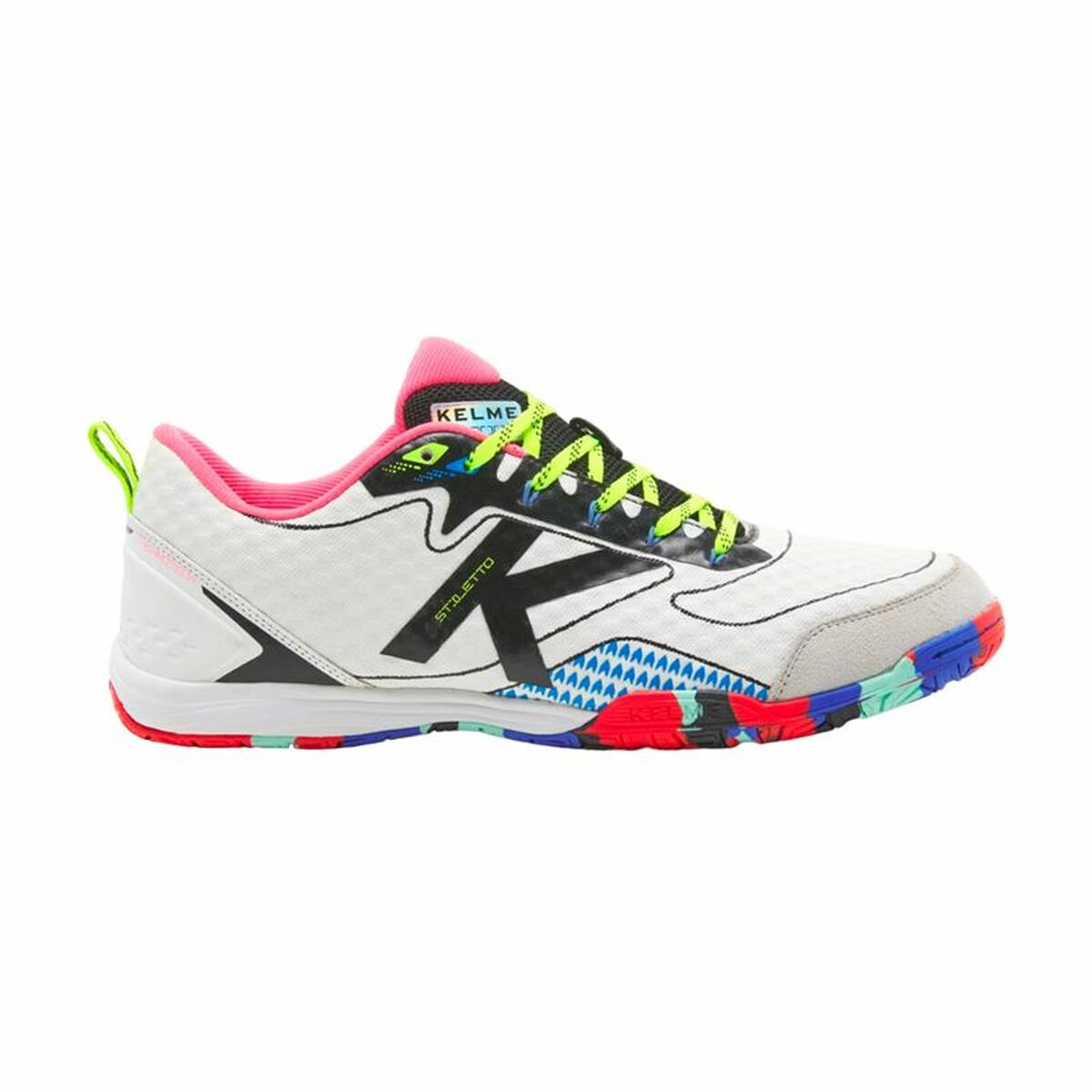 Adult's Indoor Football Shoes Kelme Stiletto Weiß – Produktbild 1
