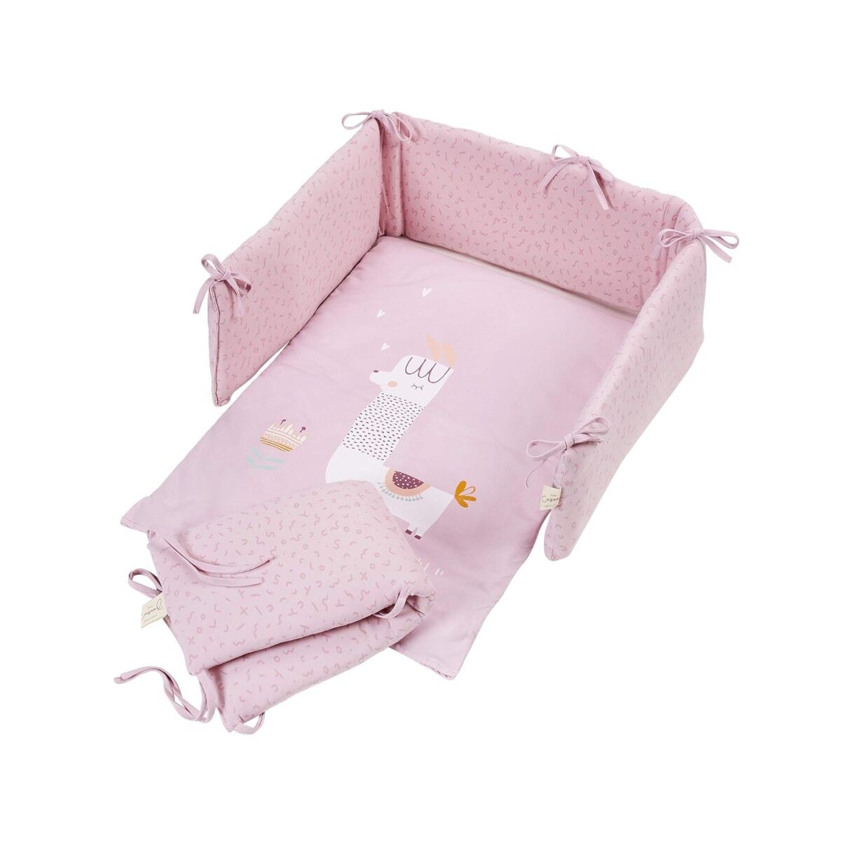 Babybett BIMBI CASUAL COLECHO LLAMA – Produktansicht 2