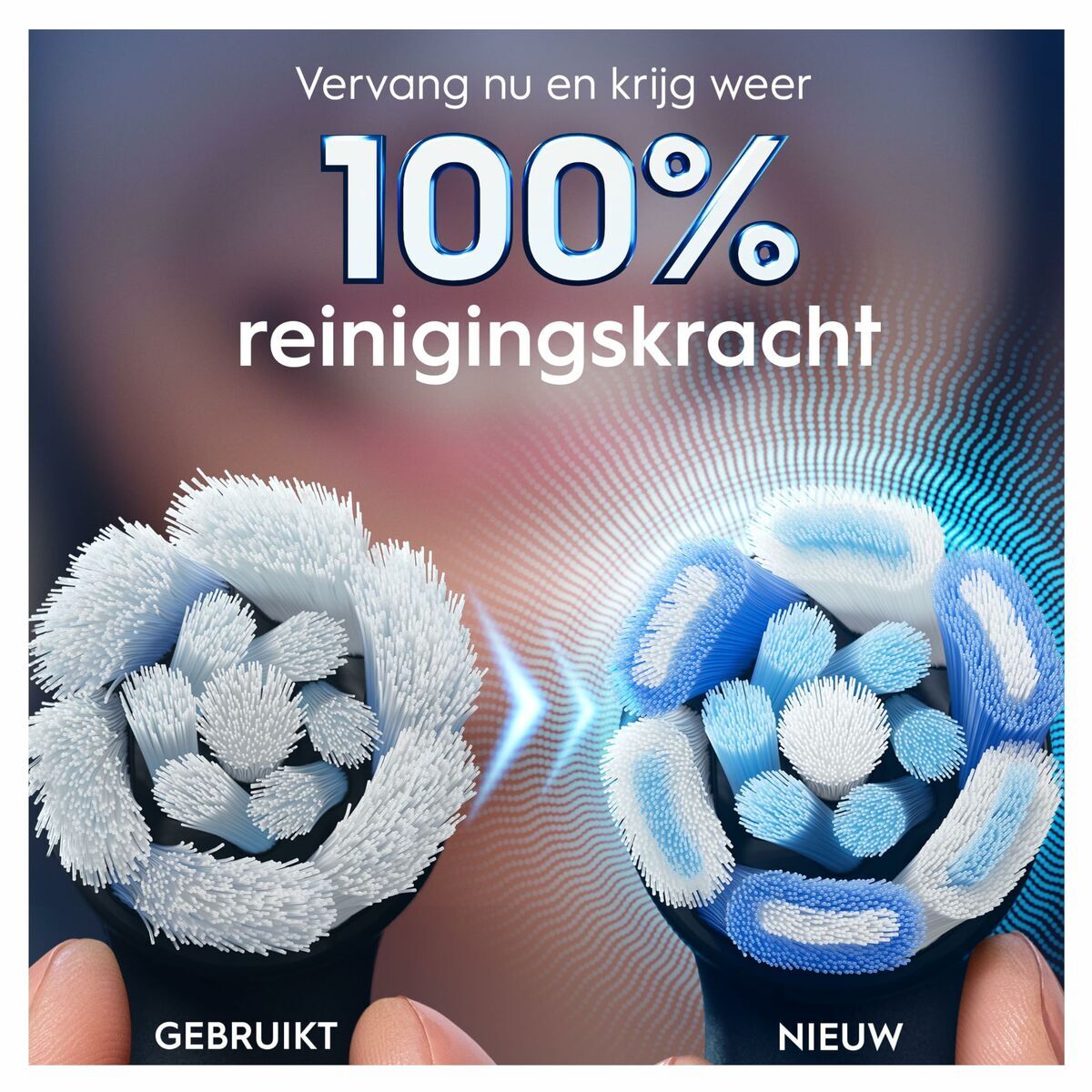 Oral-B Ersatzkopf iO Ultimate Clean Schwarz – Produktansicht 7