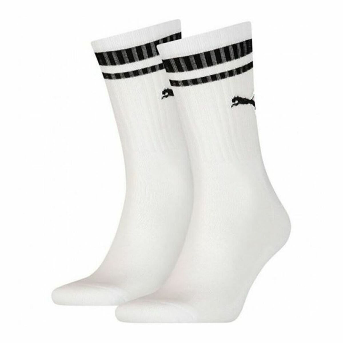 Sports Socks Puma Crew Heritage White