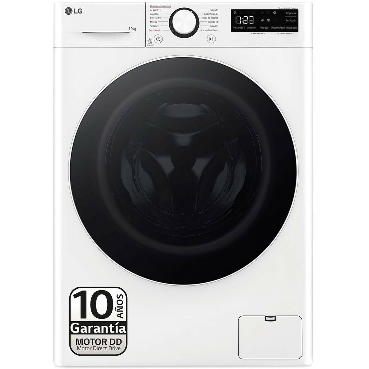 LG Waschmaschine F4WR6010A0W 60 cm 1400 rpm 10 kg – Produktansicht 1