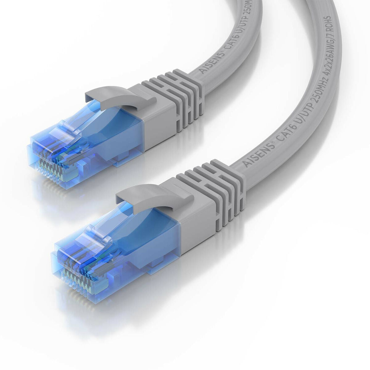 Aisens UTP-Netzwerkkabel Kategorie 6 Starres Netzwerkkabel A135-0783 Grau 15 m – Produktansicht 7