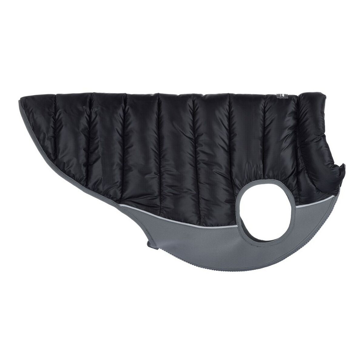 Rot Dingo Hundemantel Puffer Schwarz/Grau 25 cm – Produktansicht 2