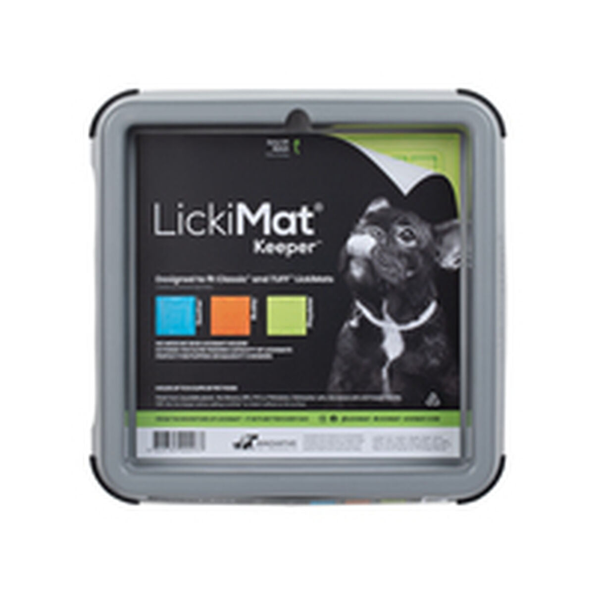 Lickimat Hund Feeder Indoor Keeper Grau Polypropylen – Produktansicht 6