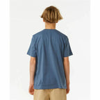 Rip Curl Kinder-Kurzarm-T-Shirt Lost Island Blau – Produktansicht 2