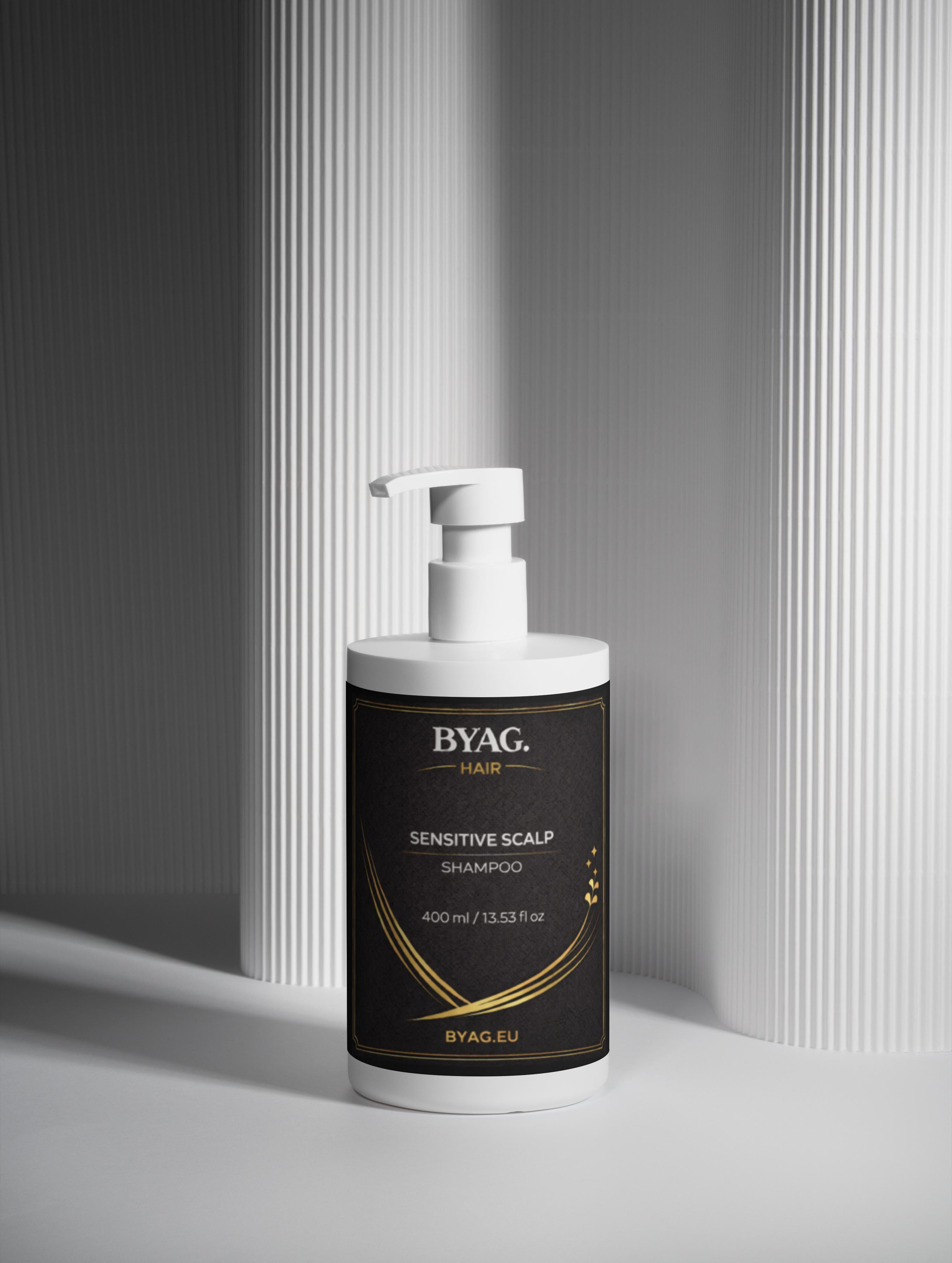 BYAG. Herren Sensitiv-Kopfhaut-Shampoo – Produktansicht 4