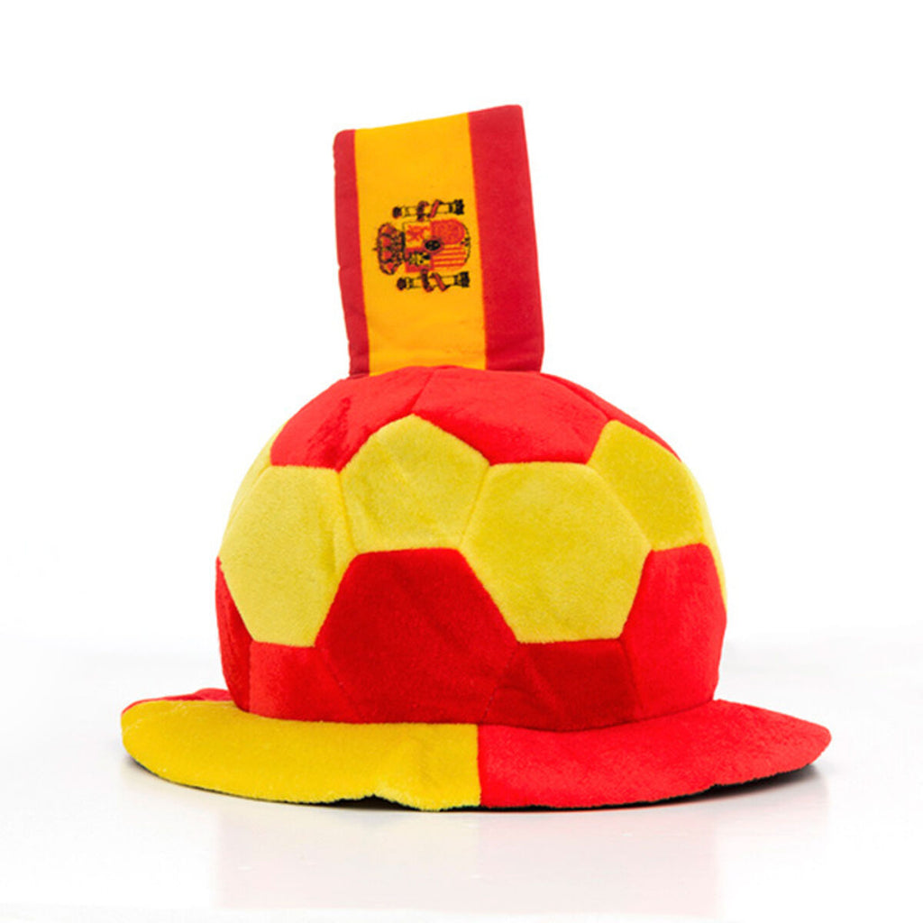 Fußball Hut mit Spanish Flag Embellishment – Produktansicht 2