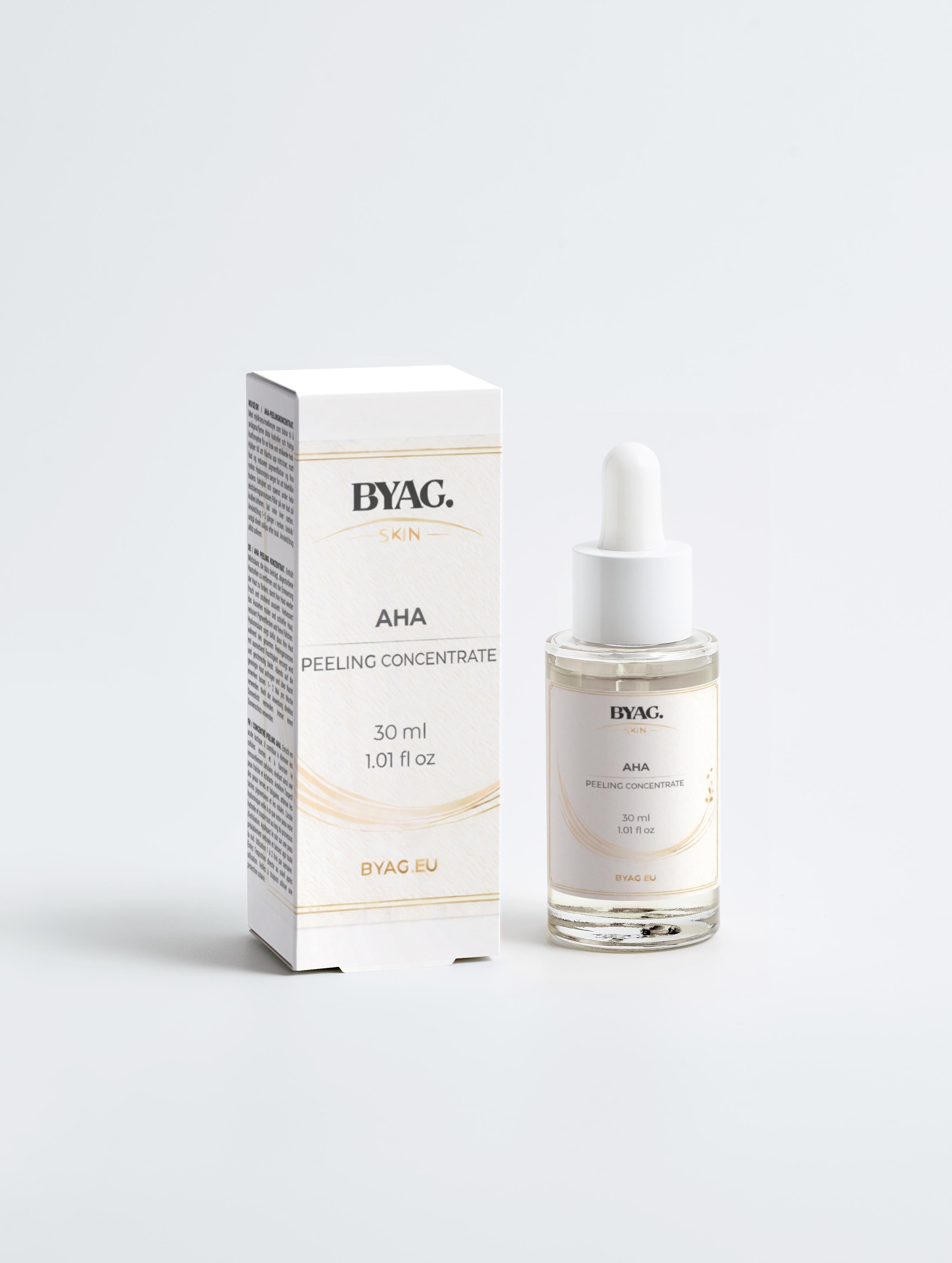 BYAG. AHA-Peeling-Konzentrat – Produktansicht 1