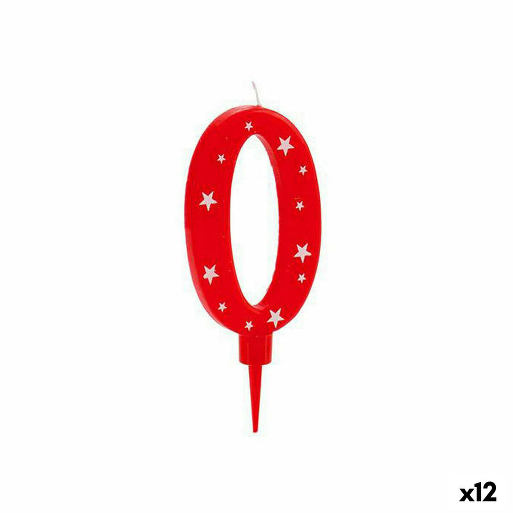 Kerze Birthday Number 0 – Produktansicht 1