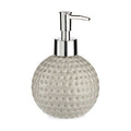 Berilo Soap Dispenser Golf Grau Metall Ceramic 300 ml – Produktansicht 1