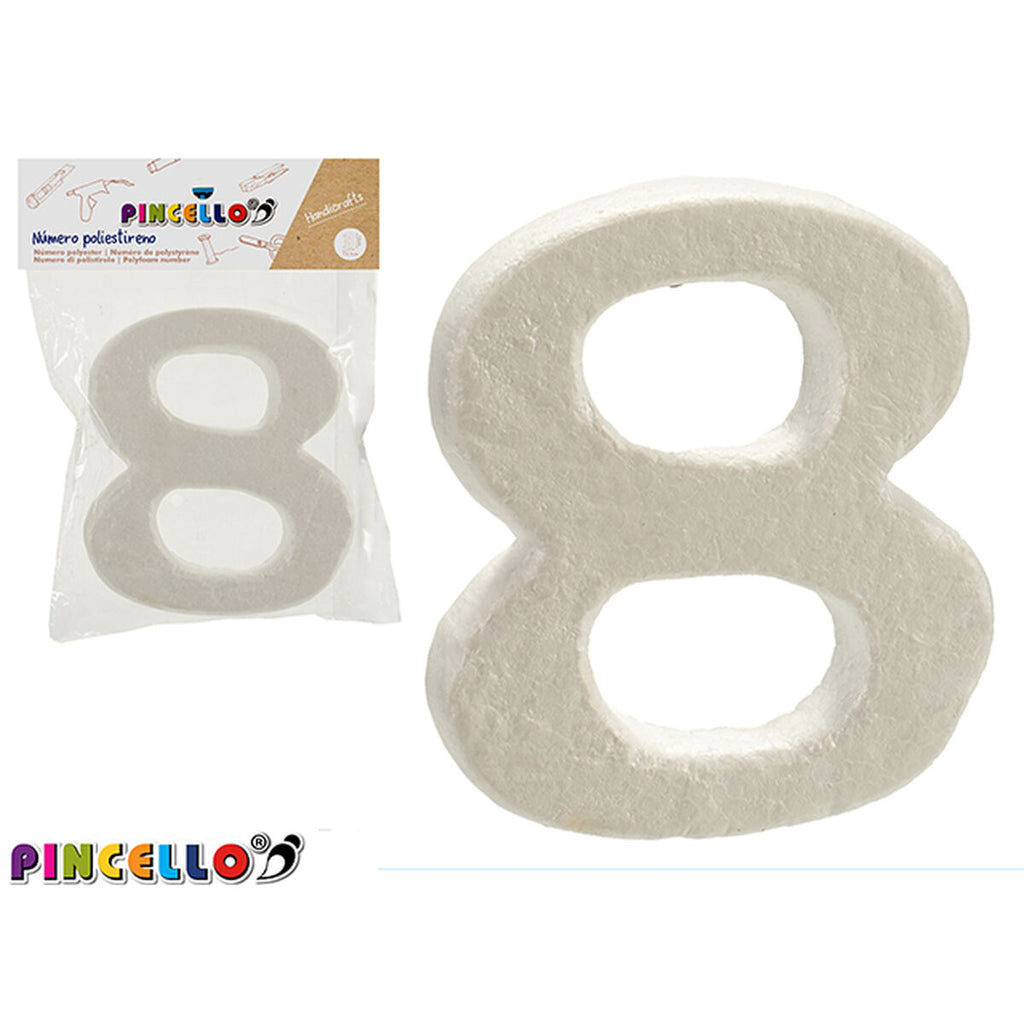 Pincello Number AR1607070 Number 8 Polystyrol – Produktansicht 3