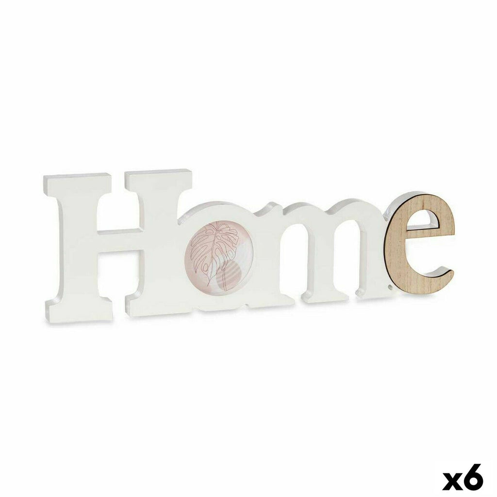 Gift Decor Bilderrahmen Home Weiß Braun MDF Holz – Produktansicht 1