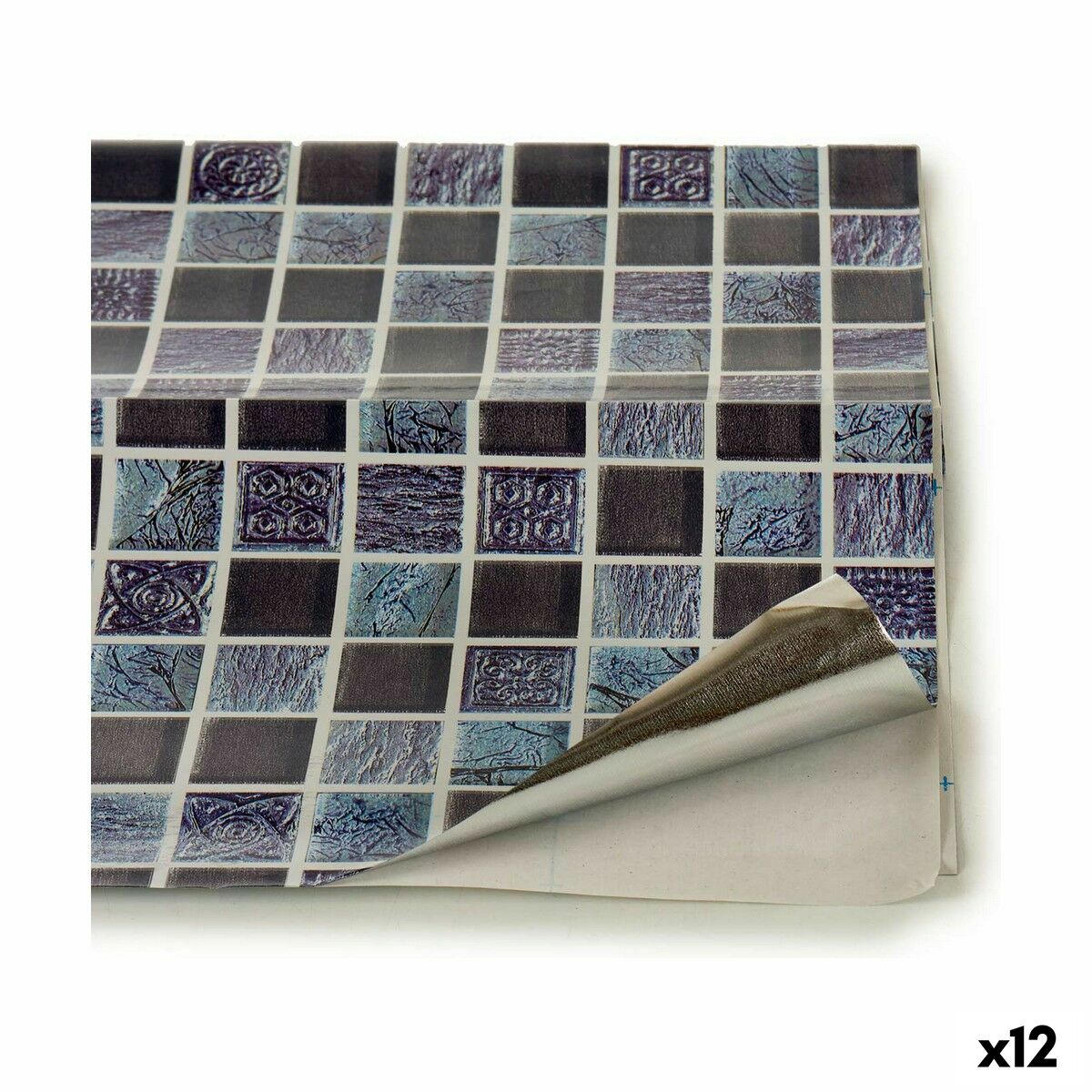 Adhesive paper Squares 60 x 90 x 1 cm 12 Stück – Produktbild 1