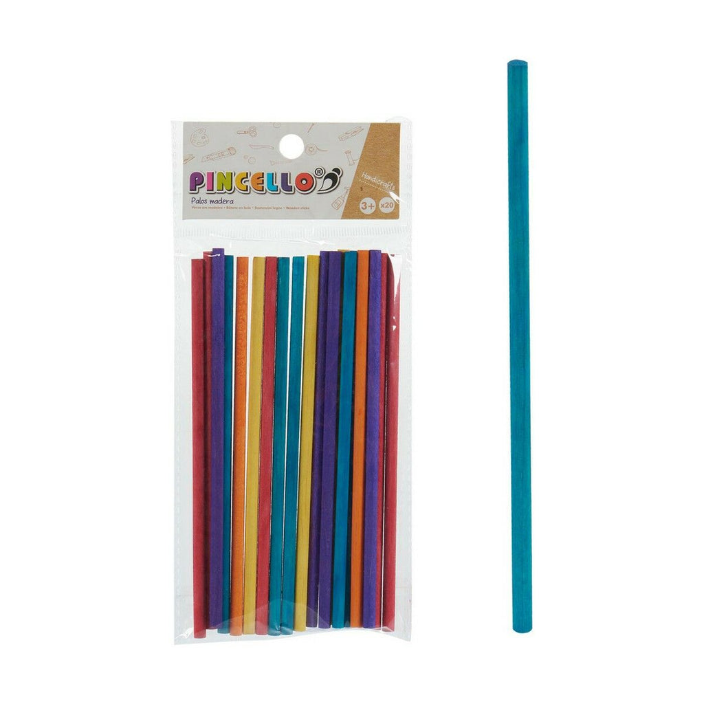Pincello Sticks Mehrfarbig Holz Handicrafts – Produktansicht 2