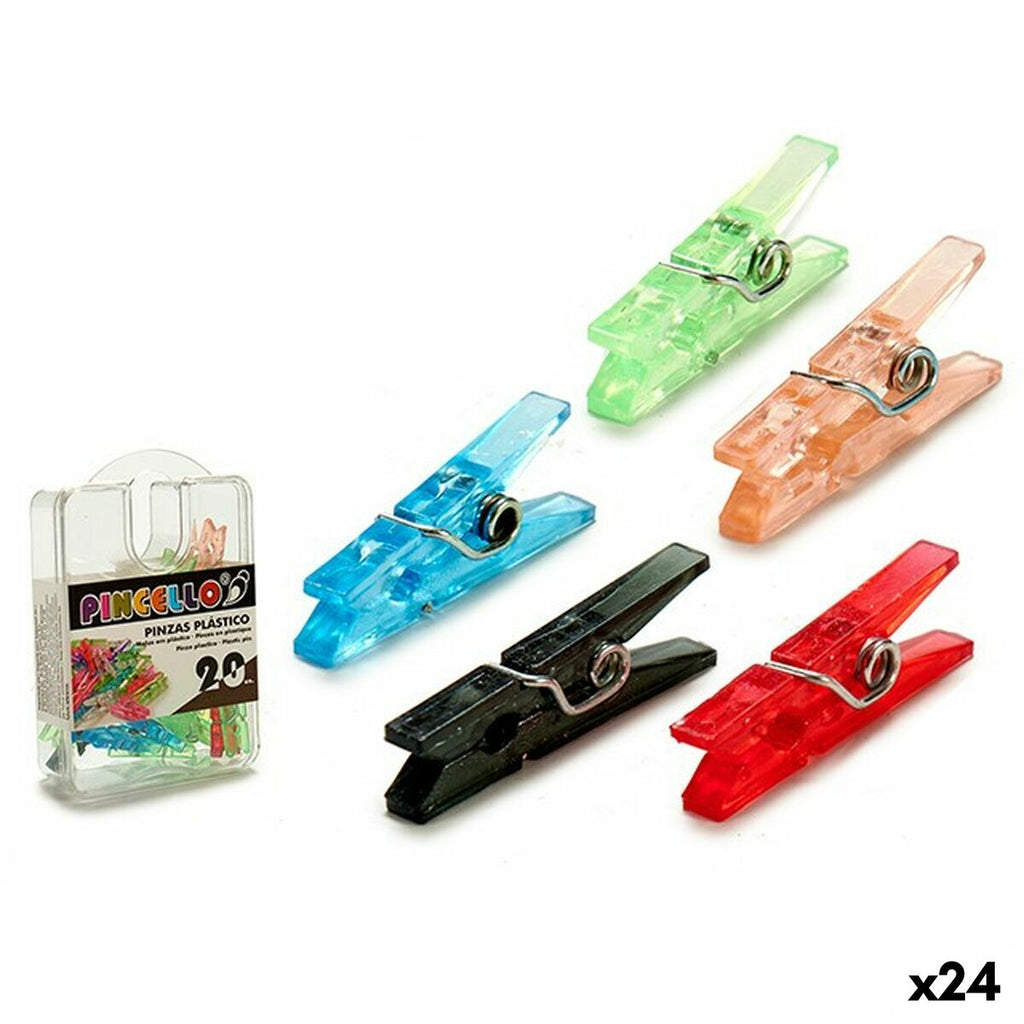 Pincello Clamps Mehrfarbig Kunststoff – Produktansicht 1