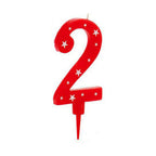 Kerze Birthday Number 2 – Produktansicht 2