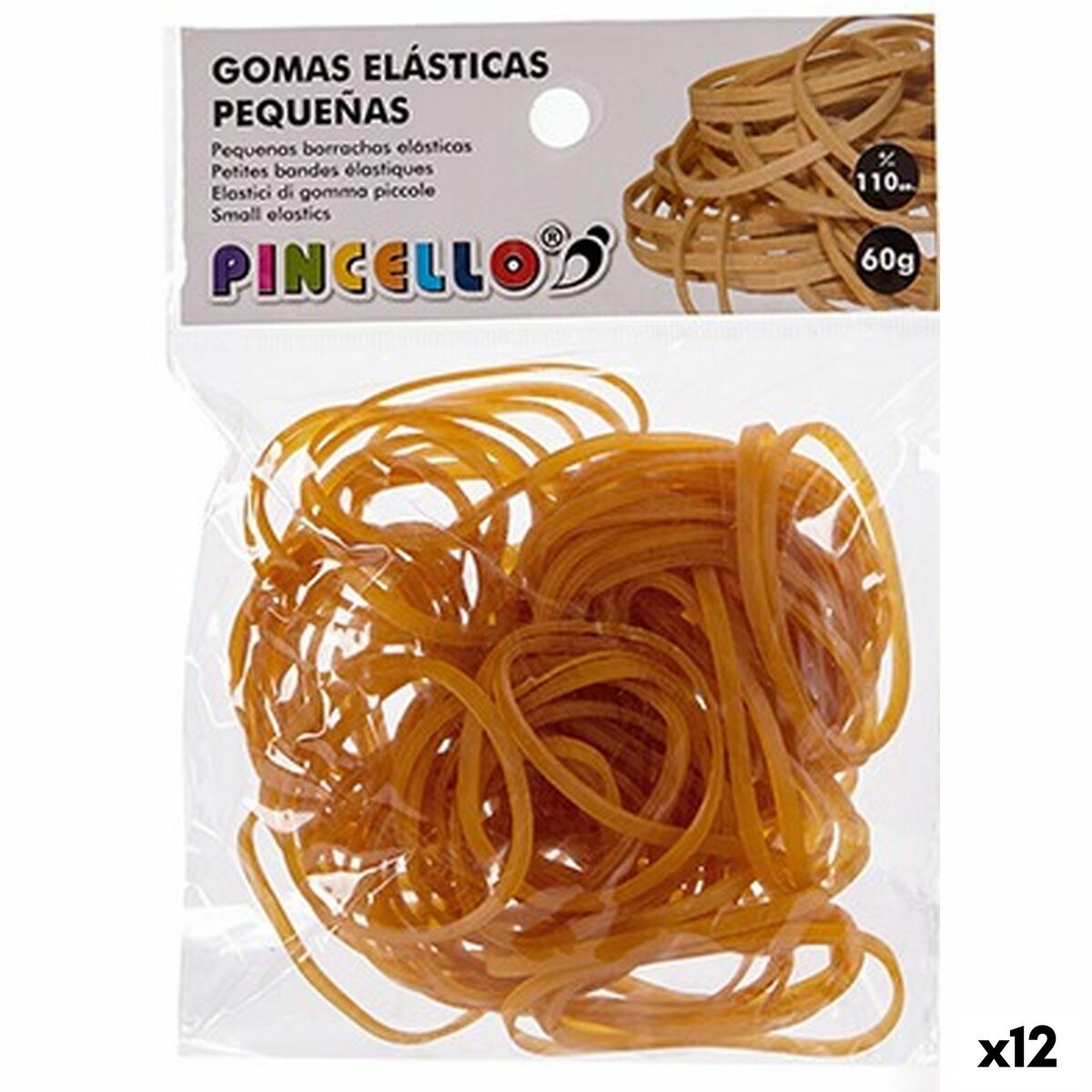 Pincello Elastic bands Gelb – Produktansicht 1