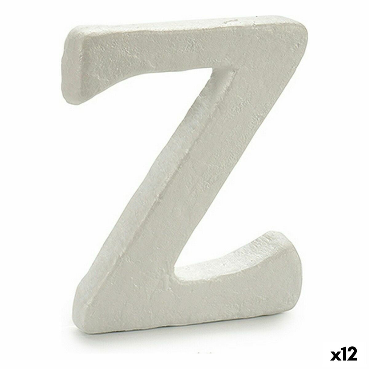 Letter Pincello Z Weiß polystyrene (12 Stück) – Produktbild 1