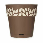 Stefanplast Self-watering flowerpot Cloe Braun Kunststoff – Produktansicht 3