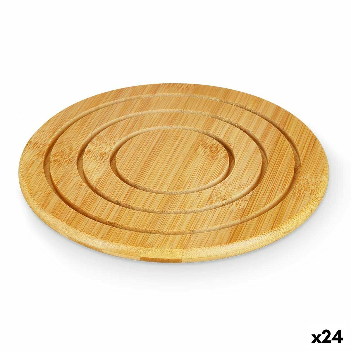 Kinvara Tischset Natural Bamboo Circular – Produktansicht 1