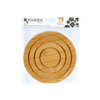 Kinvara Tischset Natural Bamboo Circular – Produktansicht 3