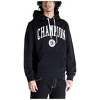 Champion Herren-Hoodie Schwarz – Produktansicht 1