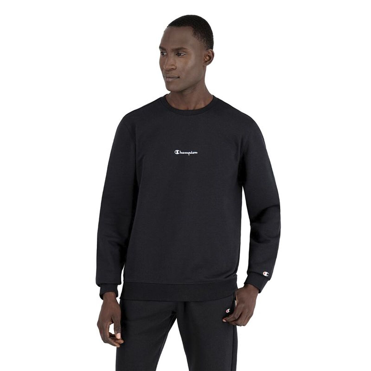 Champion Herren-Sweatshirt without Hood Basket Graphic M Schwarz – Produktansicht 3