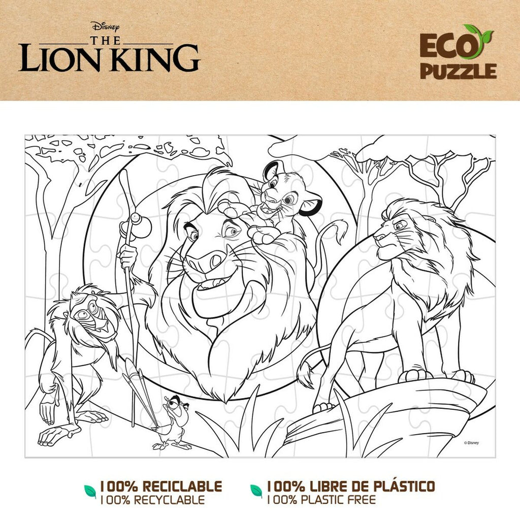 The Lion King Kinder-Puzzle Doppelseitig – Produktansicht 4