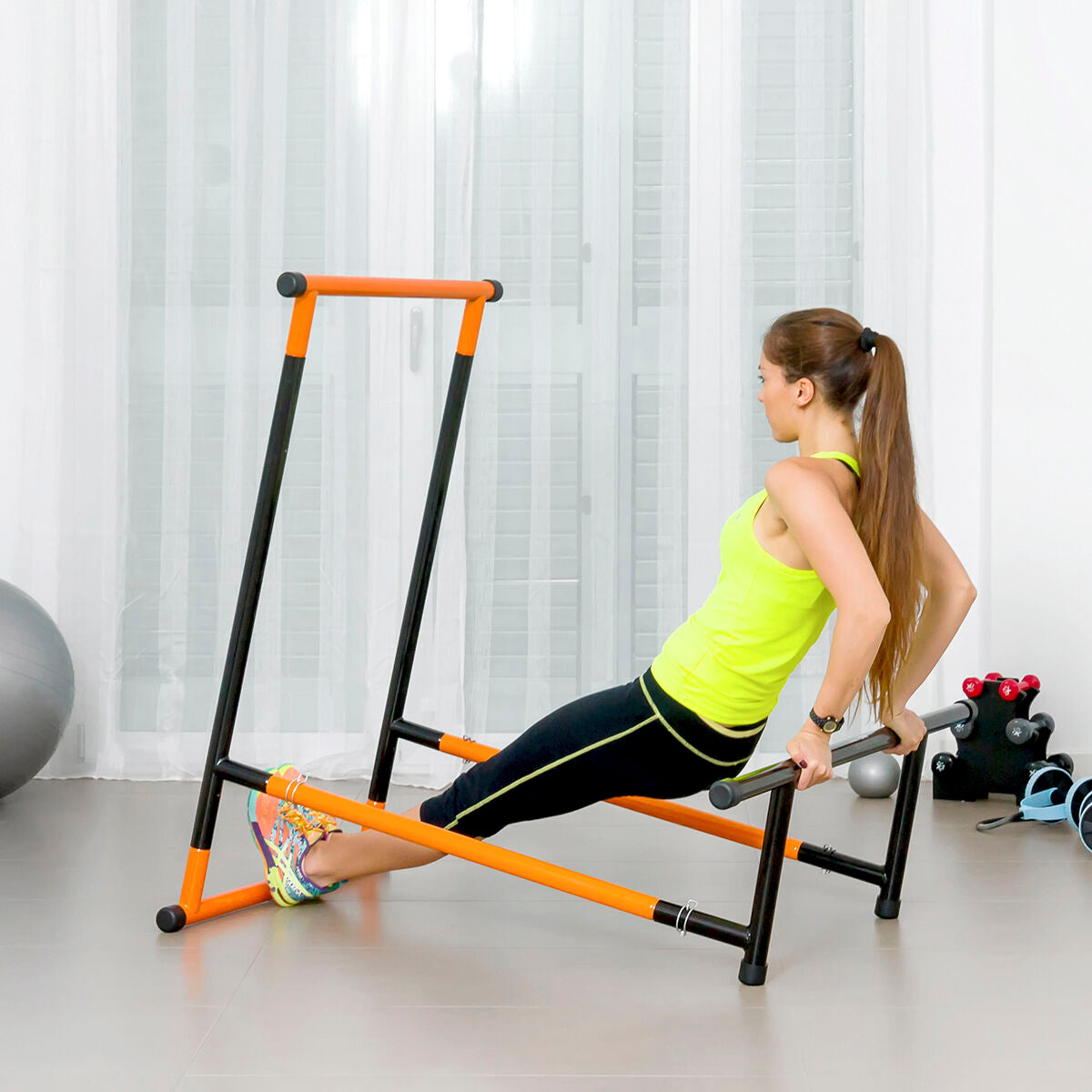 InnovaGoods Full Körper Pull-Up Station mit Trainingsanleitung – Produktansicht 2