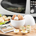 InnovaGoods Microwave Egg Boiler mit Recipe Booklet Boilegg – Produktansicht 1
