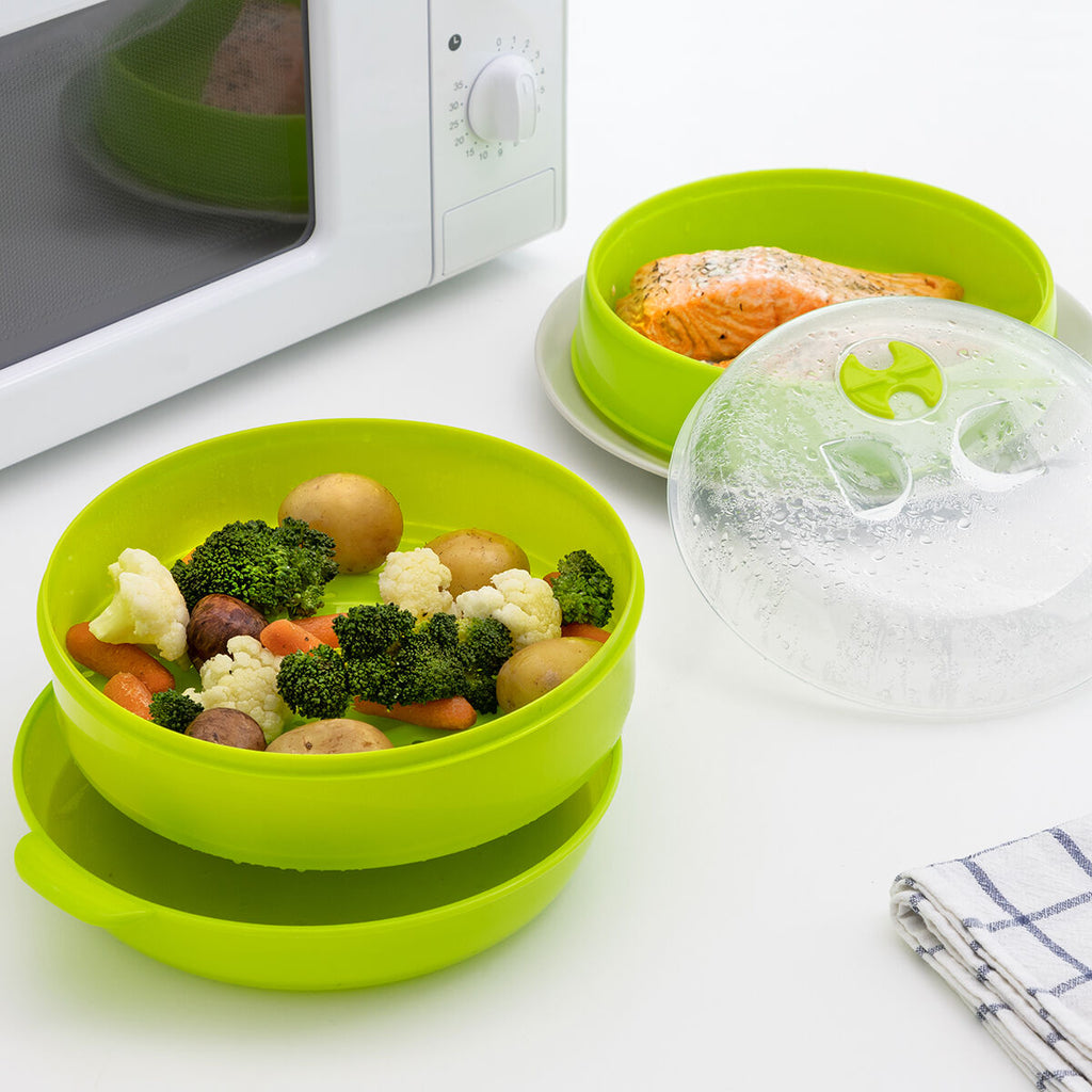 InnovaGoods Microwave Double Steamer Codowave – Produktansicht 2