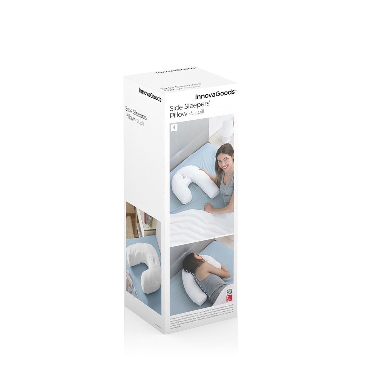 InnovaGoods Ergonomisches U-Kissen für Seitenschläfer Slupill – Produktansicht 7