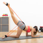 Belt mit Widerstandsbänder für Glutes & Trainingsanleitung Bootrainer InnovaGoods – Produktansicht 3