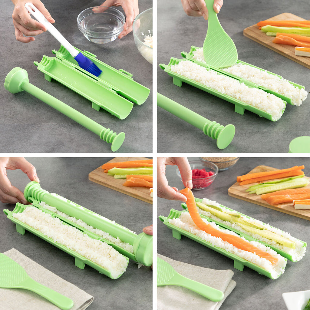 InnovaGoods Sushi Set mit Recipes Suzooka – Produktansicht 3