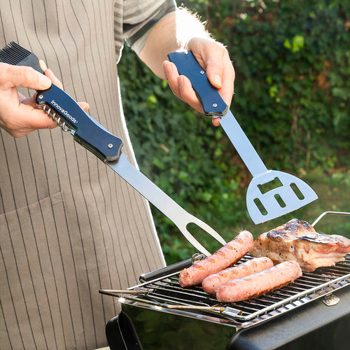 5 in 1 Barbecue Utensils Set Bbkit InnovaGoods – Produktbild 2
