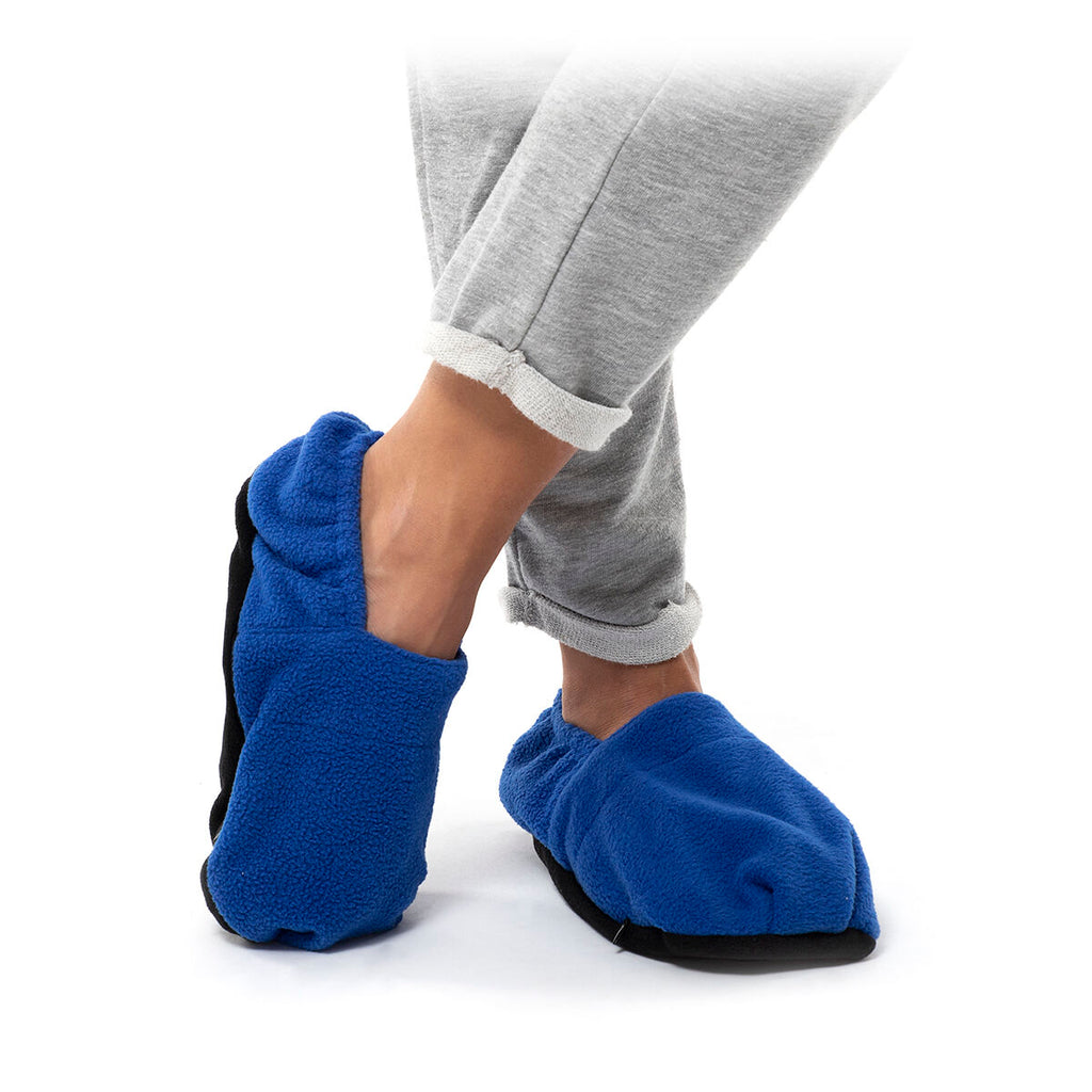 InnovaGoods Microwavable Heated Slippers Blau – Produktansicht 6