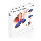 InnovaGoods Microwavable Heated Slippers Blau – Produktansicht 8