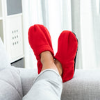 InnovaGoods Microwavable Heated Slippers Rot – Produktansicht 2