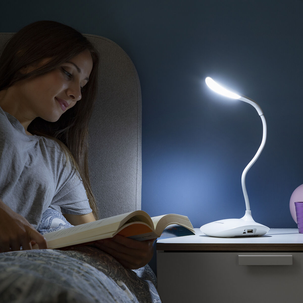 Wiederaufladbar Touch-sensitive LED Tischlampe Lum2Go InnovaGoods