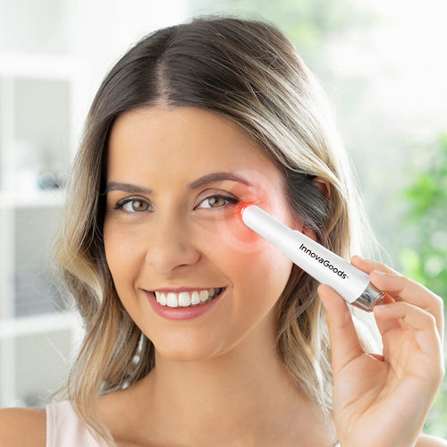 Anti-ageing Eye Massager with Phototherapy, Thermotherapy and Vibration Therey InnovaGoods – Produktbild 1