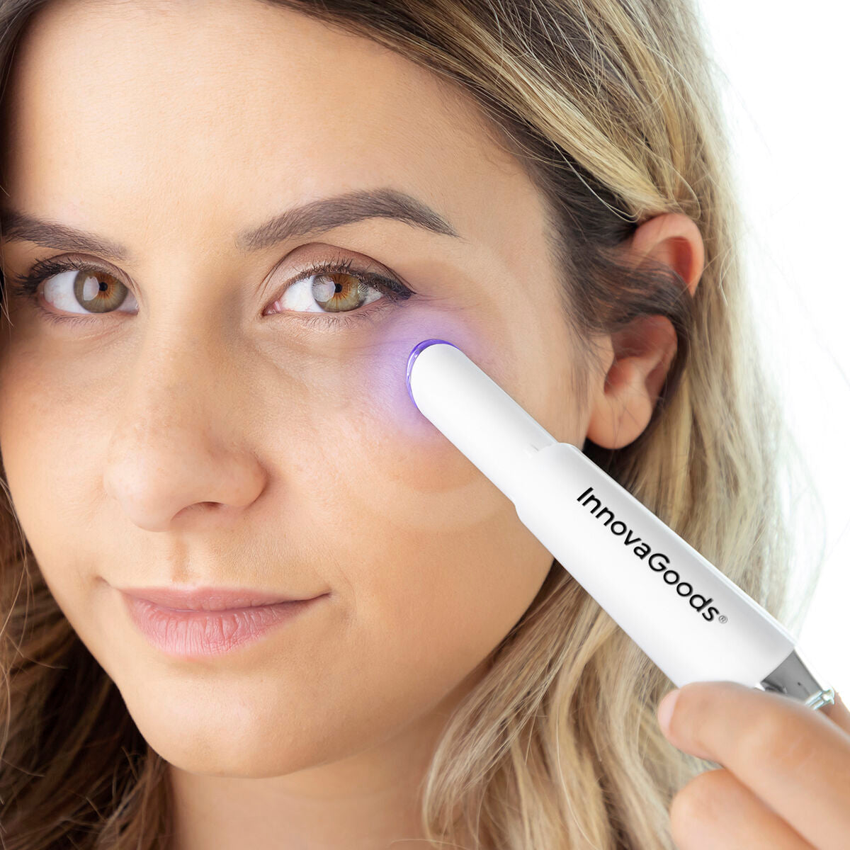 Anti-ageing Eye Massagegerät mit Phototherapy, Thermotherapy & Vibration Therey InnovaGoods – Produktansicht 10