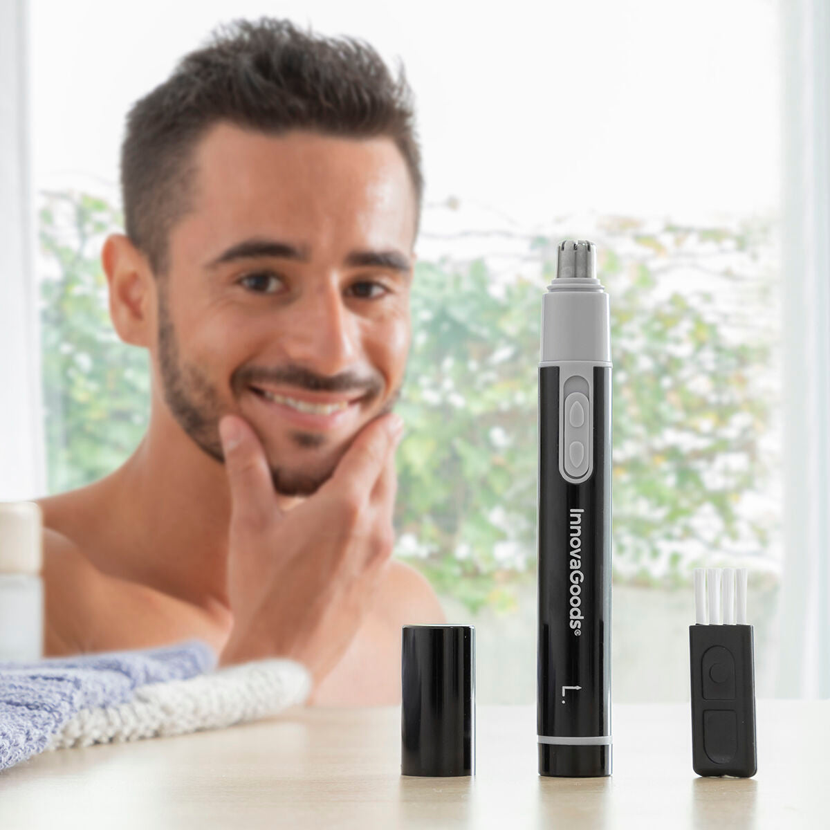 Nasen- und Ohrhaartrimmer Trimpen InnovaGoods – Produktbild 1