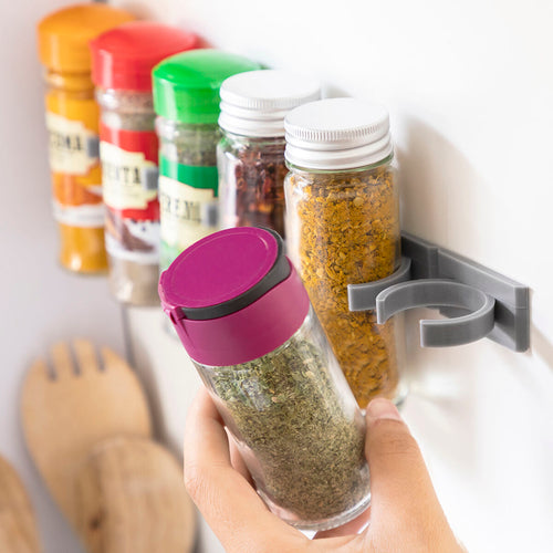 Adhesive and Divisible Spice Organiser Jarlock x20 InnovaGoods – Produktbild 2
