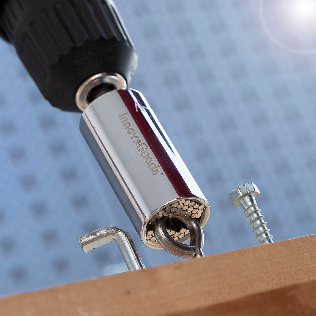 InnovaGoods Universal Socket Wrench mit Zubehör Uniscrew – Produktansicht 5